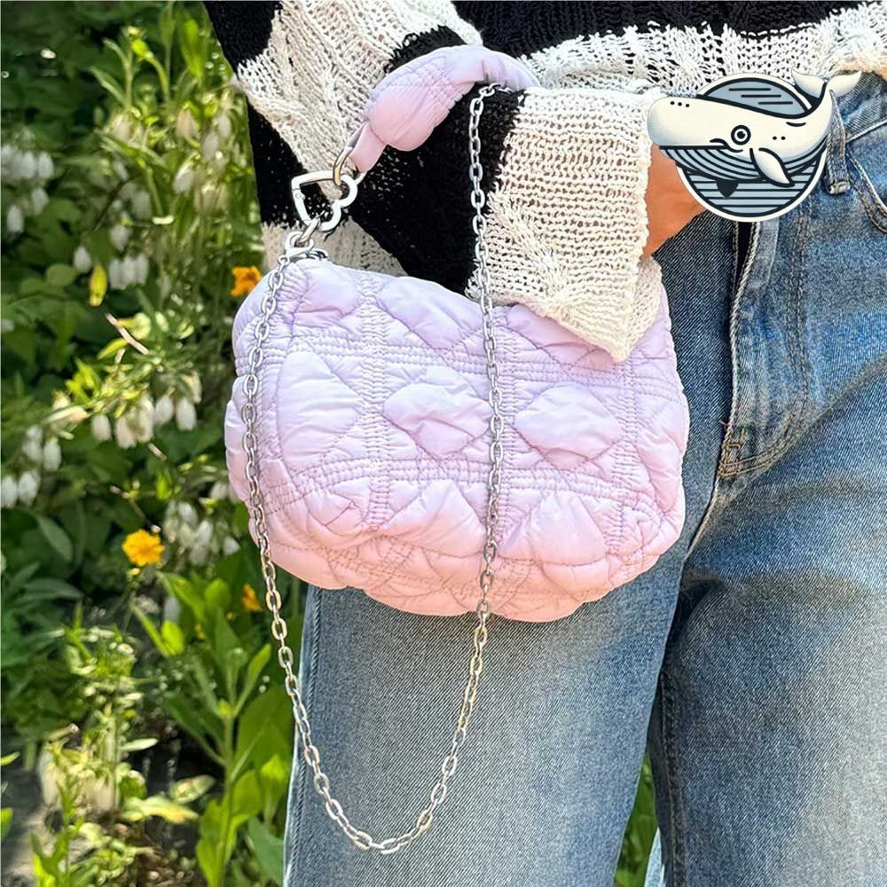 미니 하트 체인백 지퍼클로징 귀여운 퀼팅