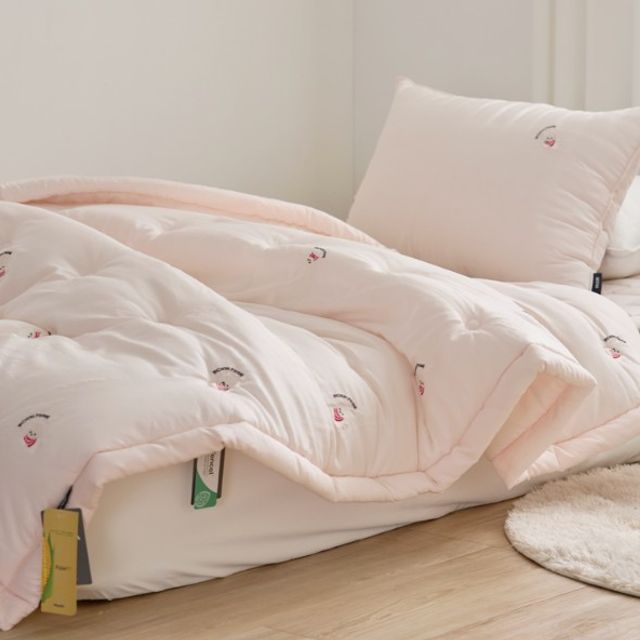 비숑 텐셀 모달 차렵이불 핑크 SS 150 x 205