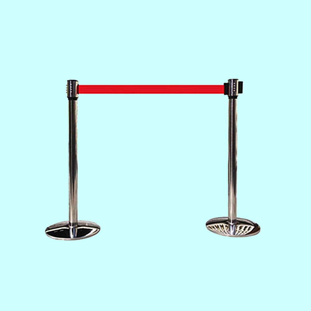 녹색 통제선 가이드라인 자동차단봉 1단 5cm 5M