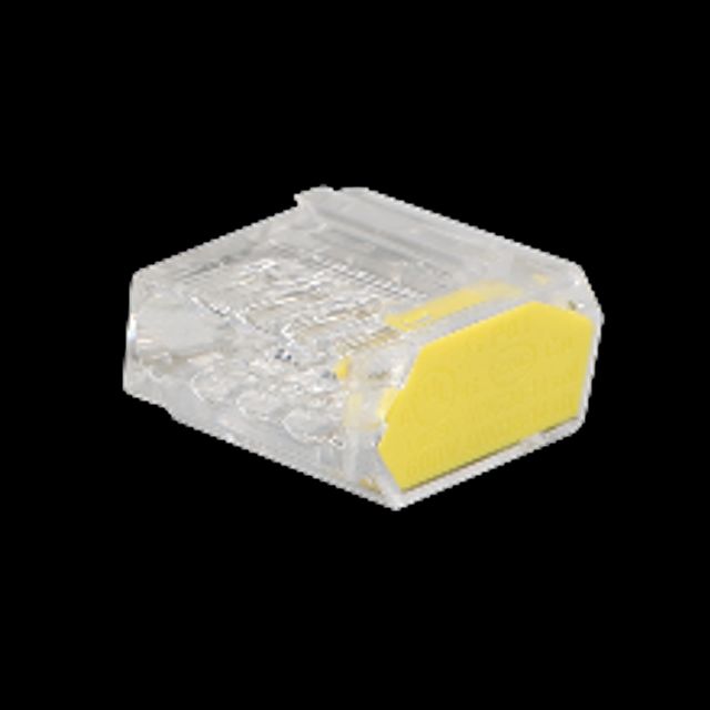 푸시인 콘넥타 4P 황색 2.5SQ 단선용 500개 GIANTLO
