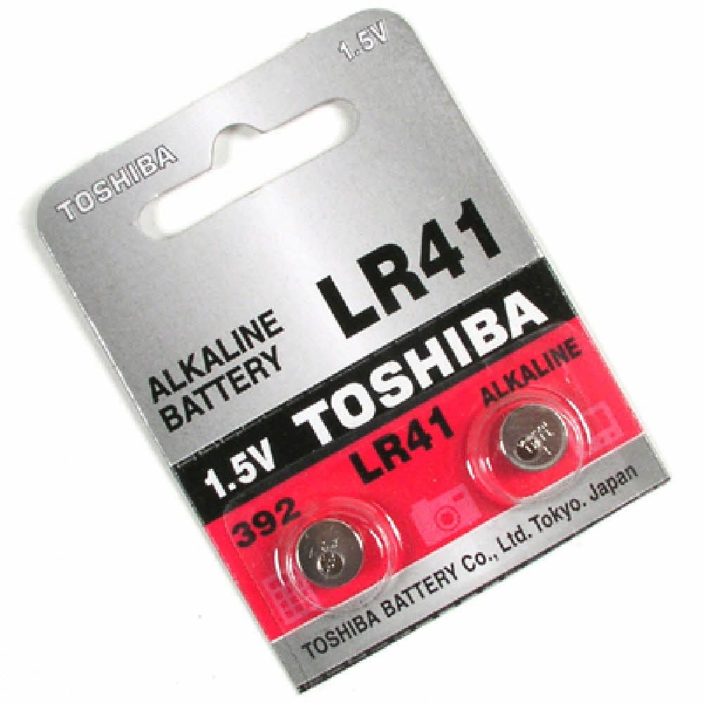 TOSHIBA 수은전지 LR41-알카라인 전지