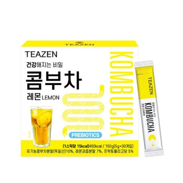 티젠 콤부차(레몬맛/5gx30T)