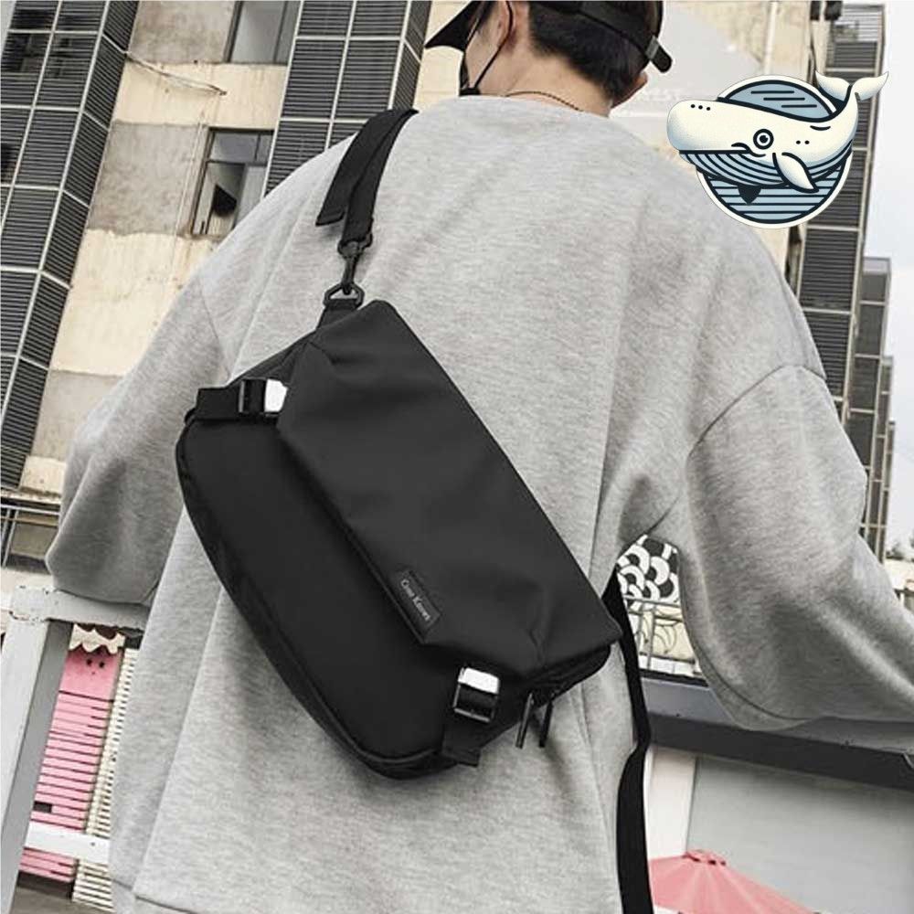 모던 스타일 대용량 메신저백 학생용 편리한