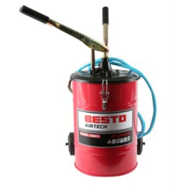 베스토 수동오일펌프 (25L) 호스2.5m 10kg BS-260