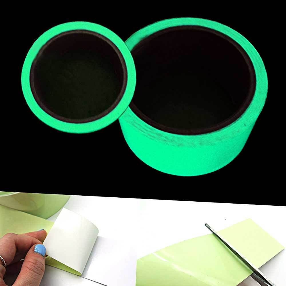 야광 테이프 녹색 대형 5cmx5m 테이프 안전 빛반사