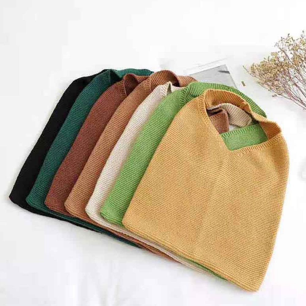 숄더백 보부상가방 니트 뜨개가방 데일리가방 빅백