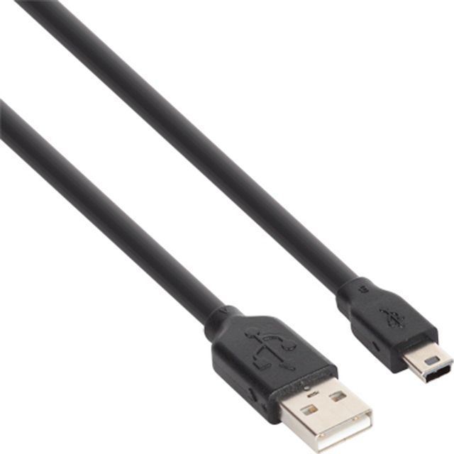 HFPD203MB-2M USB2.0 High-Flex AM-Mini 5핀 케이블2m