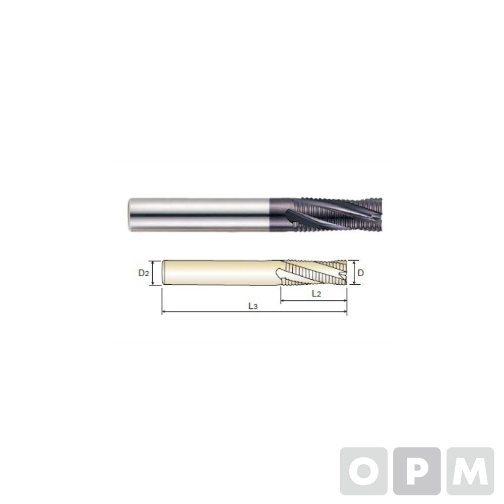 4S MILLS 라핑엔드밀 D25.0X25X50X100 (SG9E76250)
