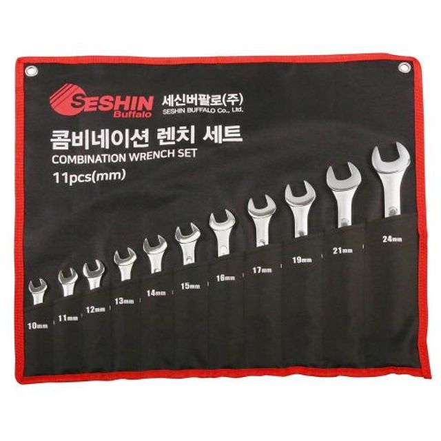 세신 콤비네이션렌치세트 11P MM 1SET
