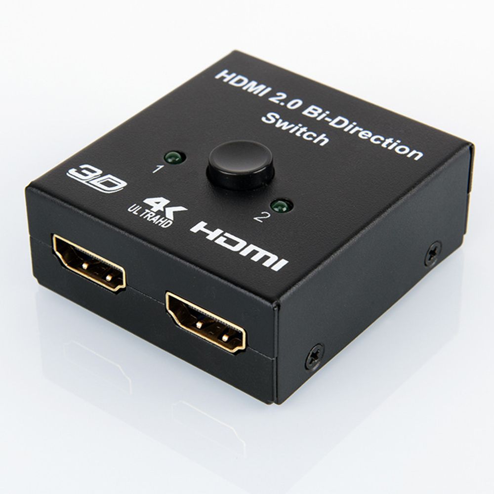 4K HDMI2.0 선택기 양방향 2포트 모니터공유기 셀렉터
