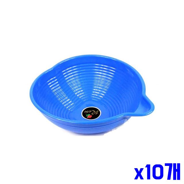 욕실 x10개 다용도 물바가지 23.5x26.5x9cm 바가지