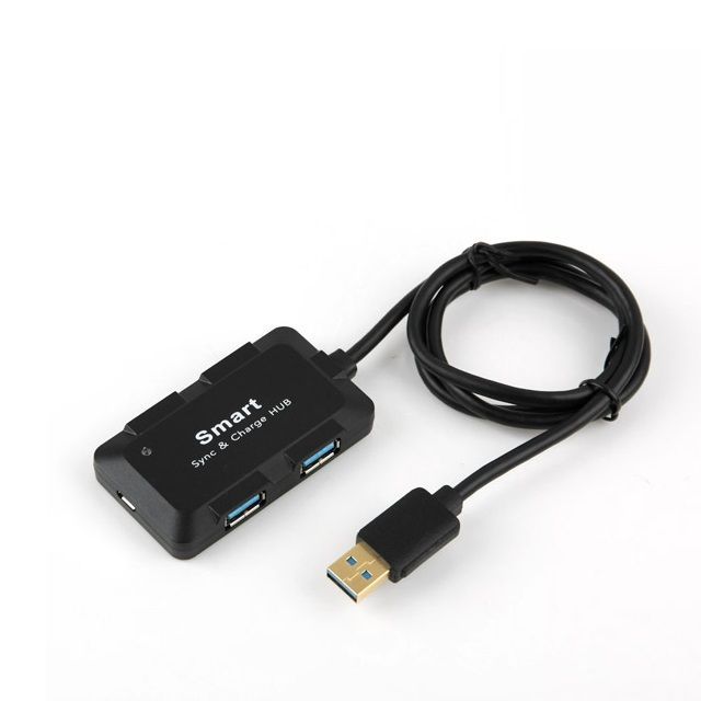 USB 3.0 허브 4Port 무전원 검정 충전용 4포트