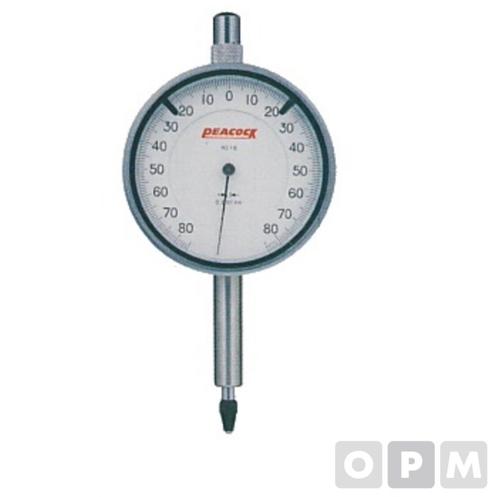 피코크다이얼게이지 일회전형 0.16x0.001mm 1EA