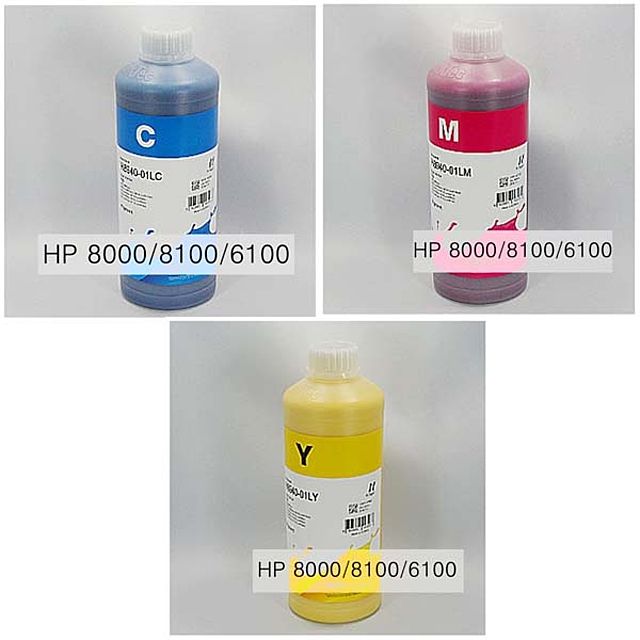 잉크테크 H8940-01LC M Y HP 8000 8100 6100 Pig 1kg
