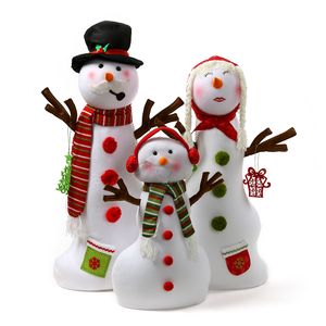 아이티알,NU 거인나라 눈사람 가족 3종세트크리스마스 장식인형