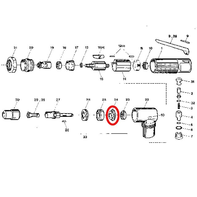 SP-1200AH SP VESSEL부품기어 1EA SP-1200AH (24)