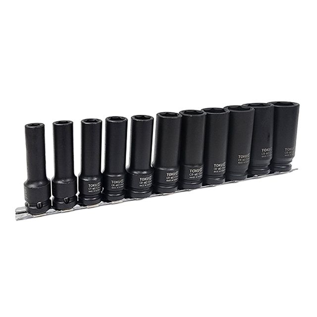 TOKU 롱임팩소켓세트 45300S (1/2인치x11pcs)