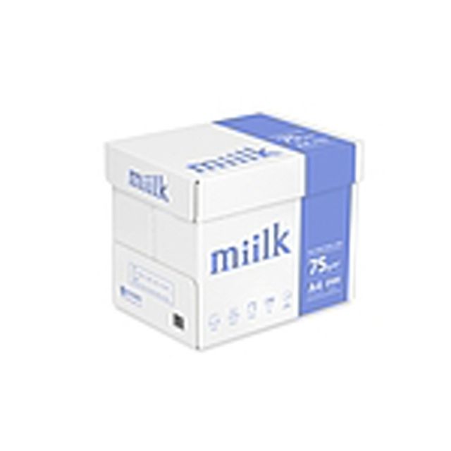 밀크 A4 복사용지 75g 1팩 1박스 1BOX 500매x5PK