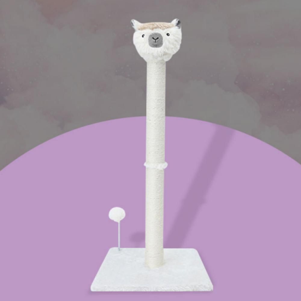 알파카 스크래쳐 수직 고양이 귀여운 펀치