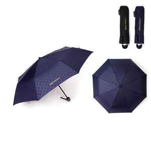 아이티알,NE 3단 고급 폰지 모리스 엠보 수동 휴대용 방풍 우산