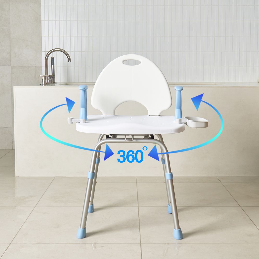 라온아띠 360도 회전 목욕의자 미끄럼방지 KCS-807