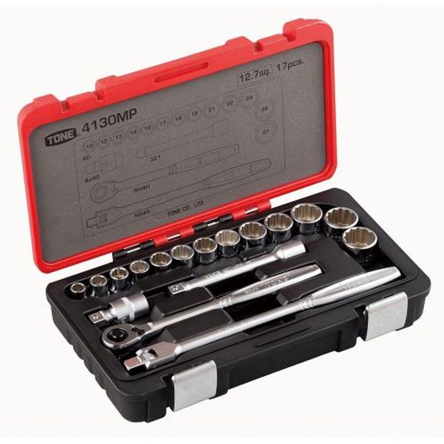 4130MP 토네핸드소켓세트 1SET 1/2x17PCS (4130MP)