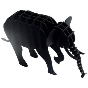 아이티알,NE 코끼리 X3개 DIY 3D 입체 종이 퍼즐 조립 모형 만들기
