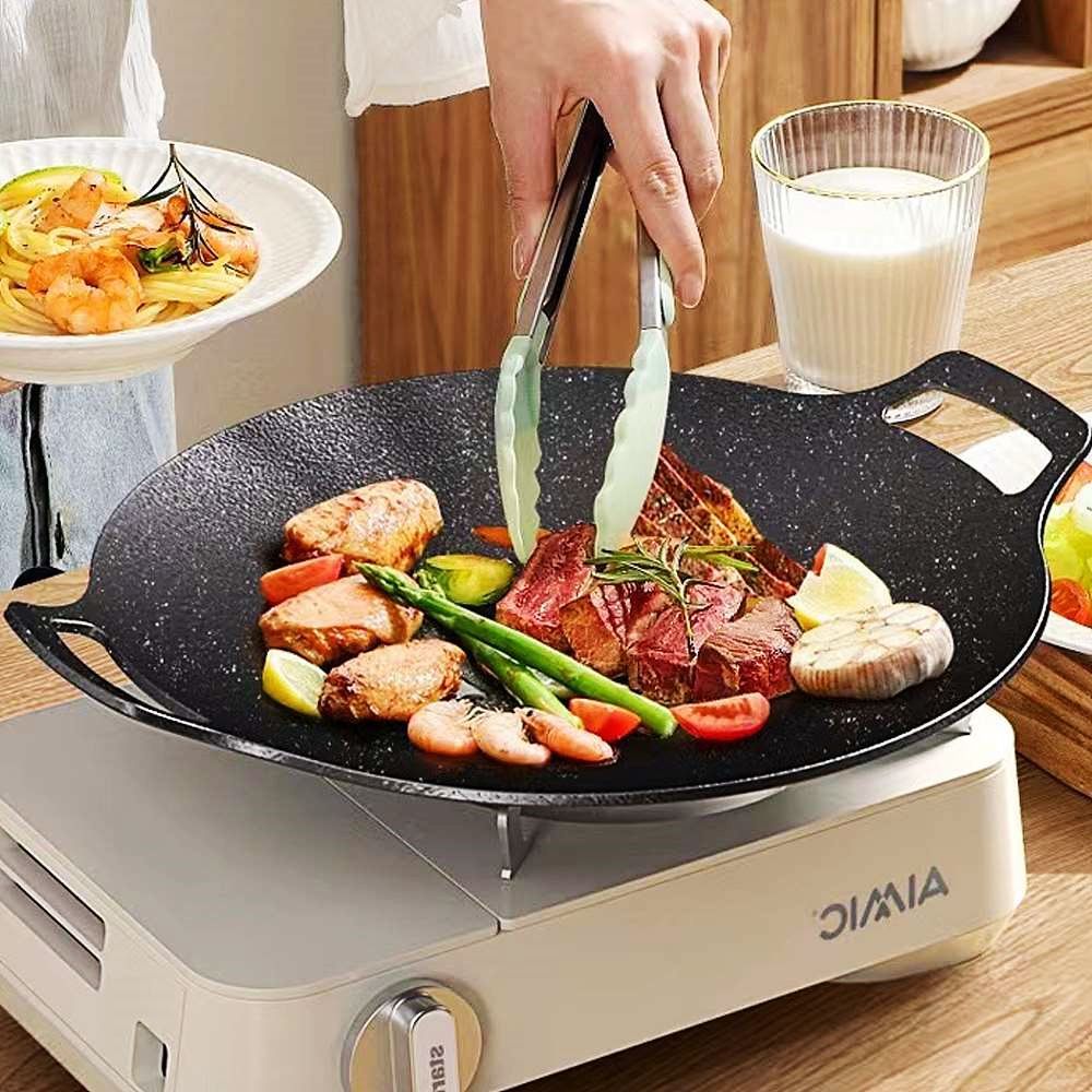 코팅 그리들 36cm 가방포함 요리 야외 그릴 차박