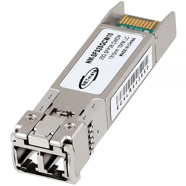 25G 싱글모드 SFP28 CWDM 광 모듈 1310nm 10km
