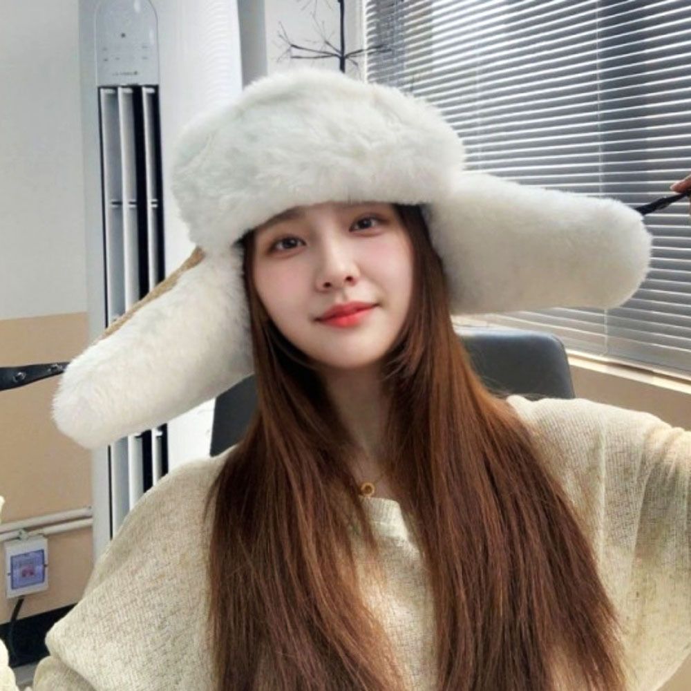 뽀글이 브라운 귀도리 귀도리모자 모자 군밤
