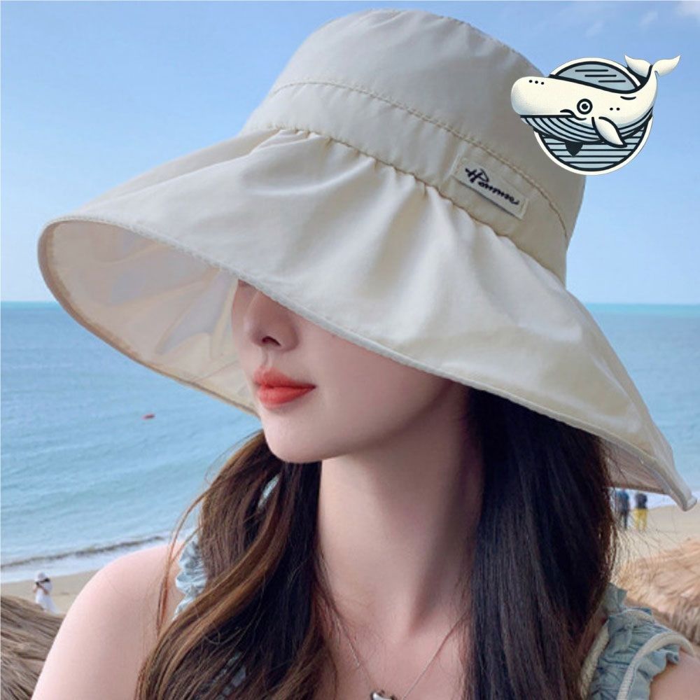 여름 해소 모자 넓은 챙 자외선 차단 조절