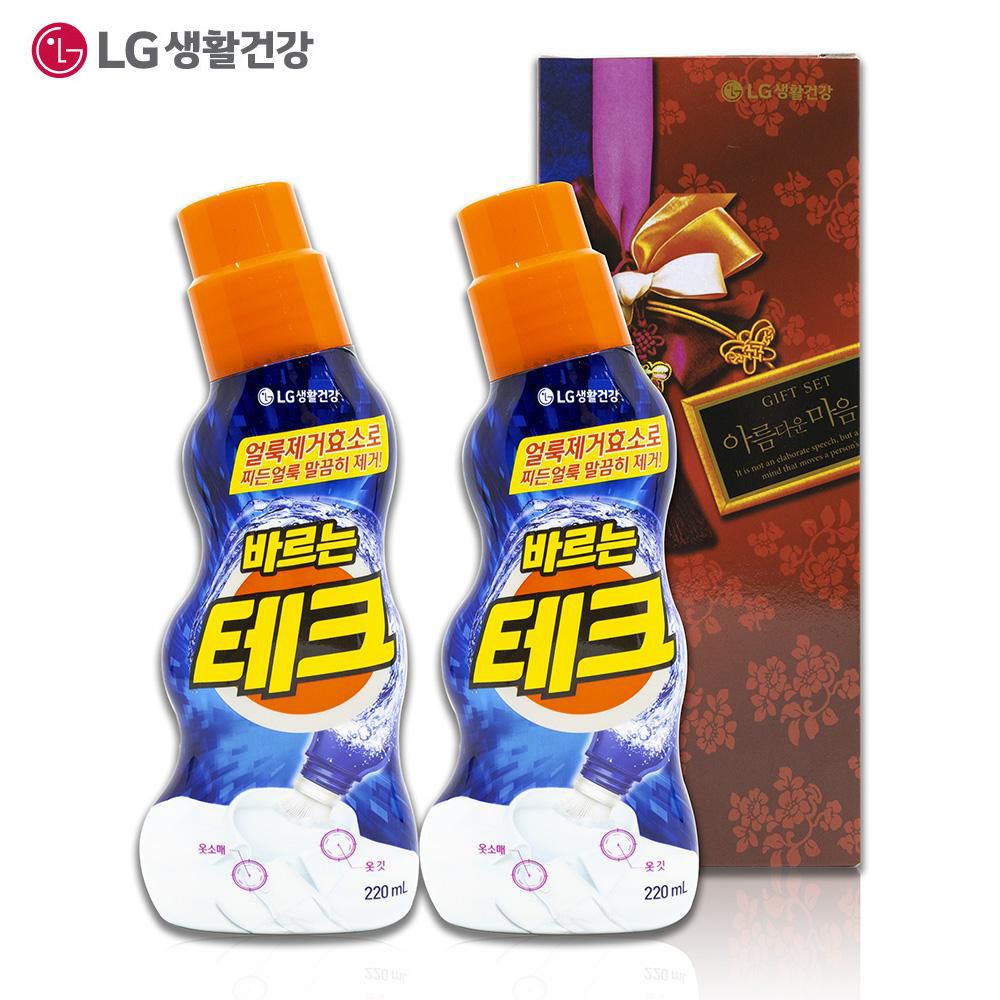 바르는 테크 220ml(2) 선물 명절 감사 인사 단체 포장