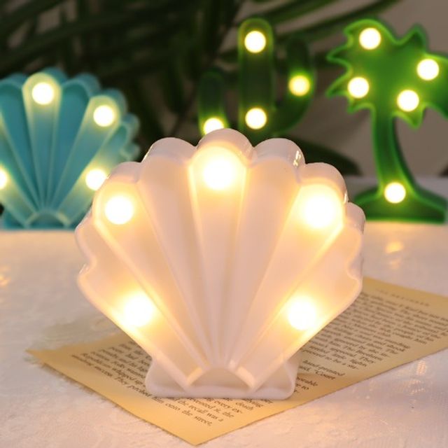 LED 마퀴라이트 무드등(조개 흰색) 20개