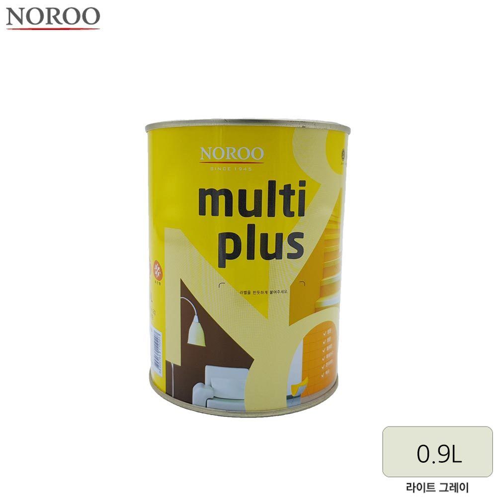 다용도 페인트 멀티플러스 0.9L 라이트그레이