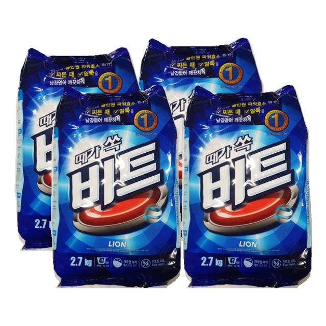 비트 일반용세제 2.7kg 파우치 4개입