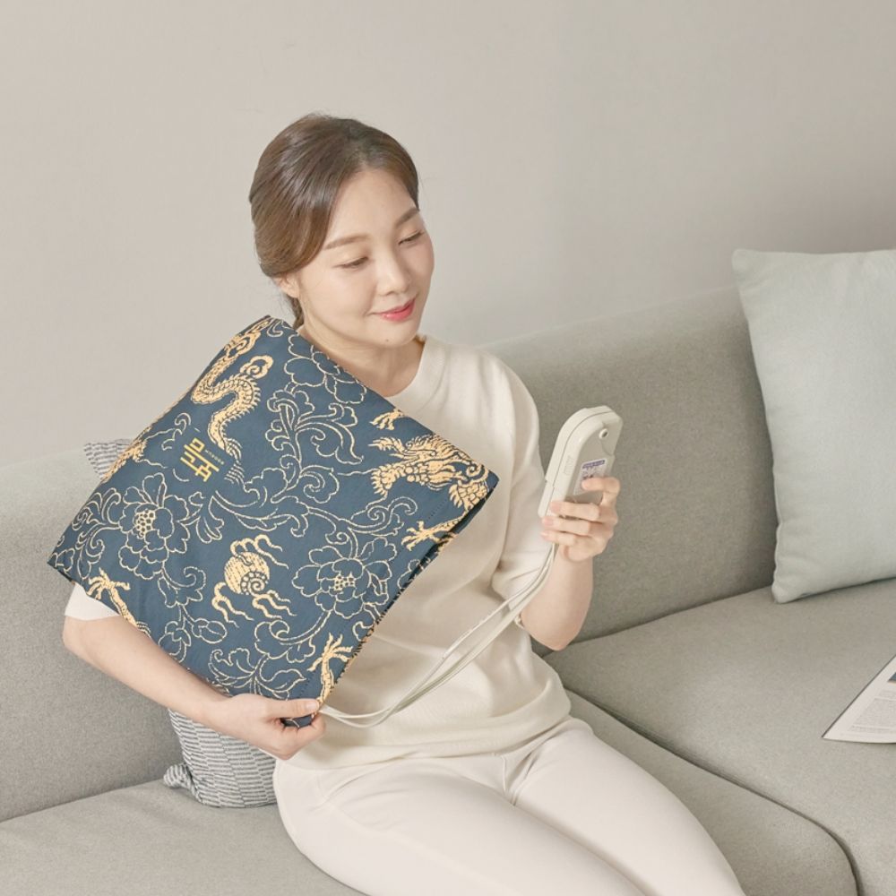 온도조절 게르마늄 황토 대형 화사한꽃 SMART 온열찜