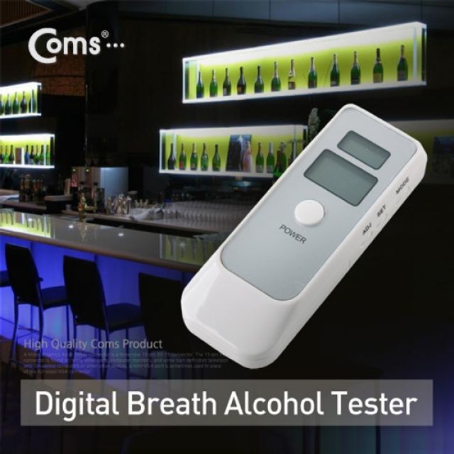 Coms 간편 음주 측정기 휴대용 시계 음주 측정기 측정기 음주측정기 usb악세사리 차량용품 음주