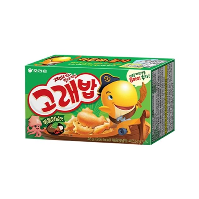 (오리온) 고래밥 볶음양념맛/75g 박스(30개입)