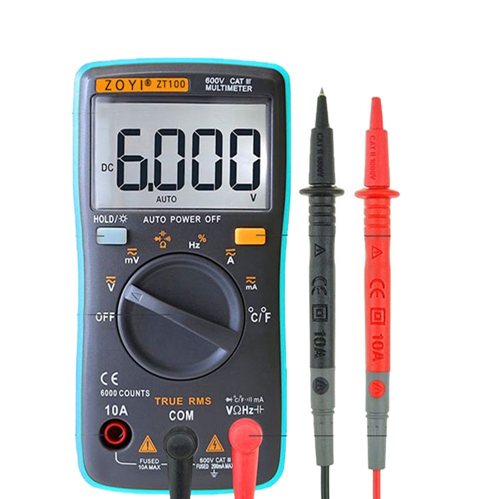 배선 산업 차량 6000카운트 온도계 테스터기 ZT-102