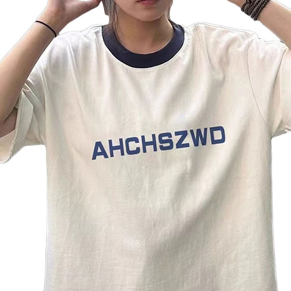 오버핏 레터링 티셔츠 캐주얼 인기 여름 반팔티