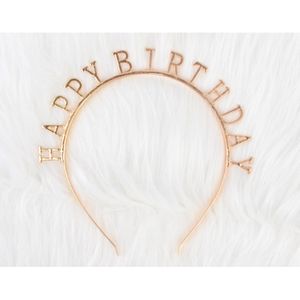 아이티알,NE HAPPY BIRTHDAY 생일축하 머리띠 생일 파티 이벤트