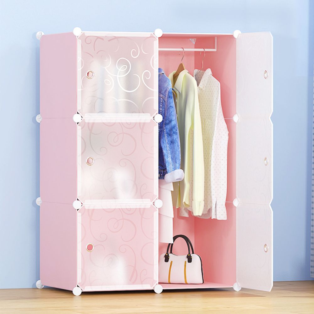 DIY 핑크하우스 선반옷장 DIY 의류 수납장