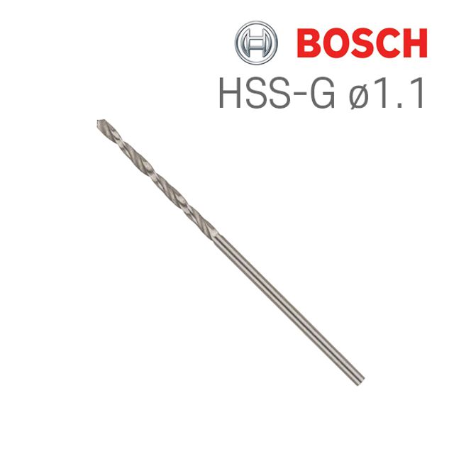 보쉬 HSS-G 1.1x14x36 HSS 메탈드릴비트(10개입)