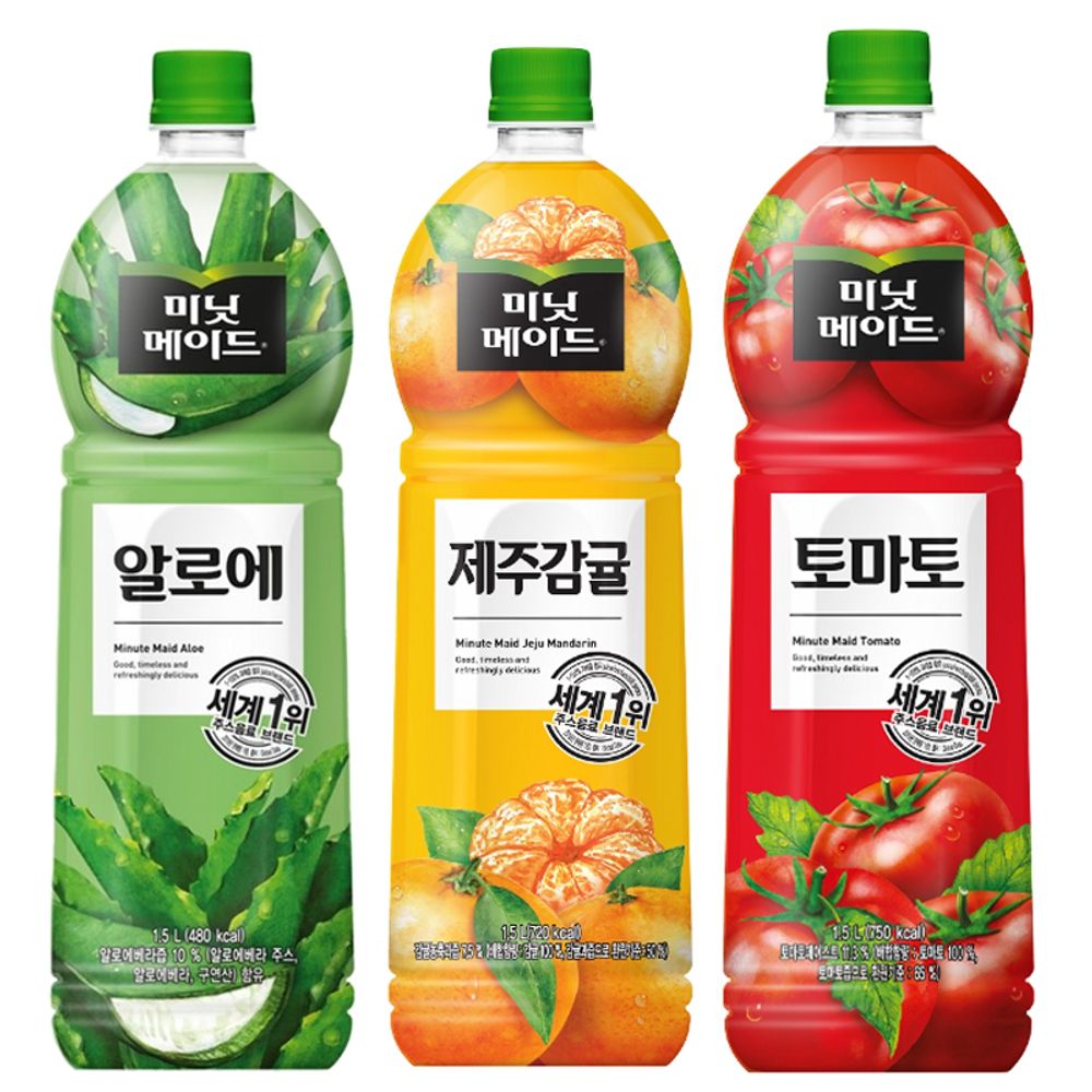 미닛메이드 토마토 쥬스 1.5L 12 pet