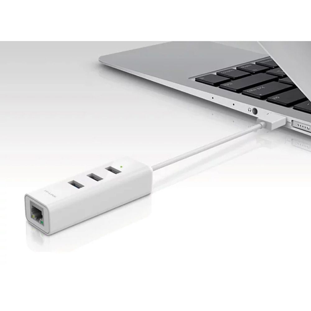 TP-LINK UE330 3포트허브 USB3.0 기가비트 유선랜카드