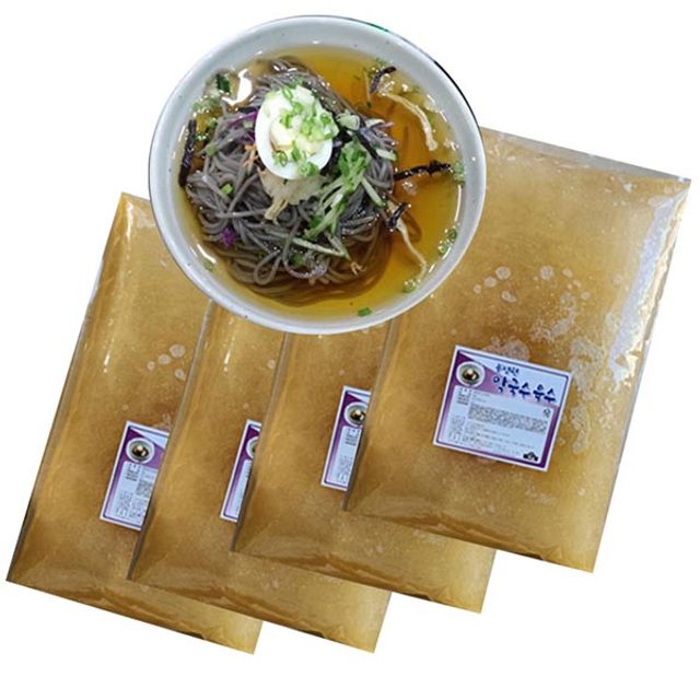 메밀 막국수 벌크육수-1박스(5kgx4봉) 업소 전문용