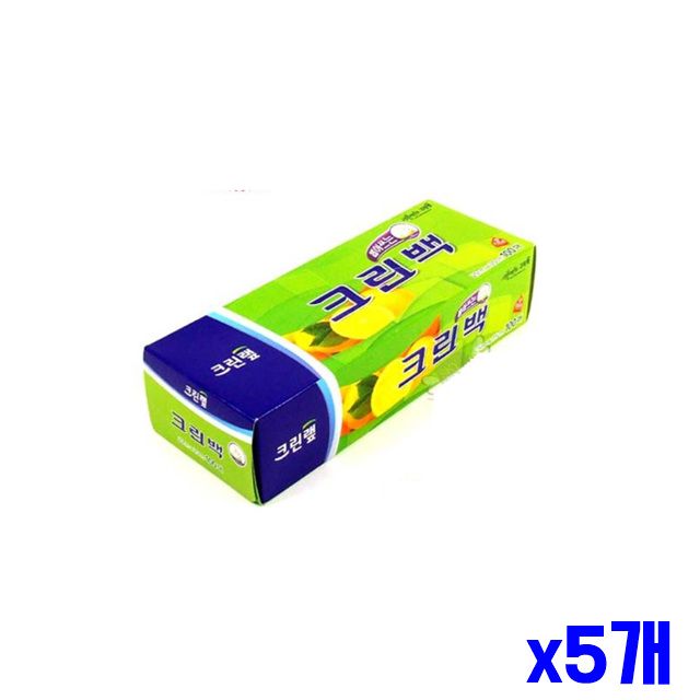 뽑아쓰는 일회용비닐100매 x5개 일회용비닐팩 25x35cm