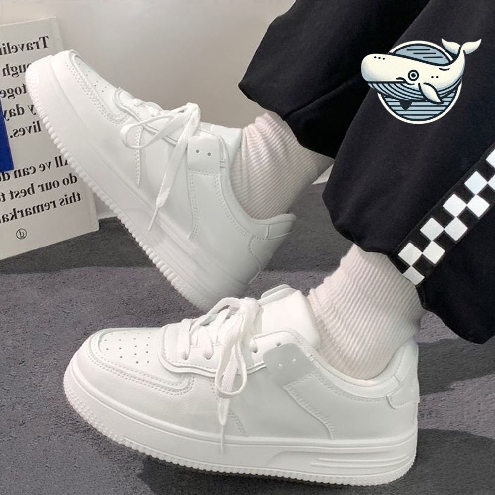 여성 발편한 흰색 운동화 데일리 심플 인솔신발