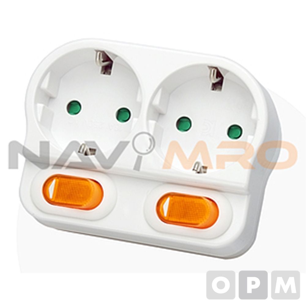 2구 L자 절전형 1BOX(80EA) L자/정격전압(V)10A 250