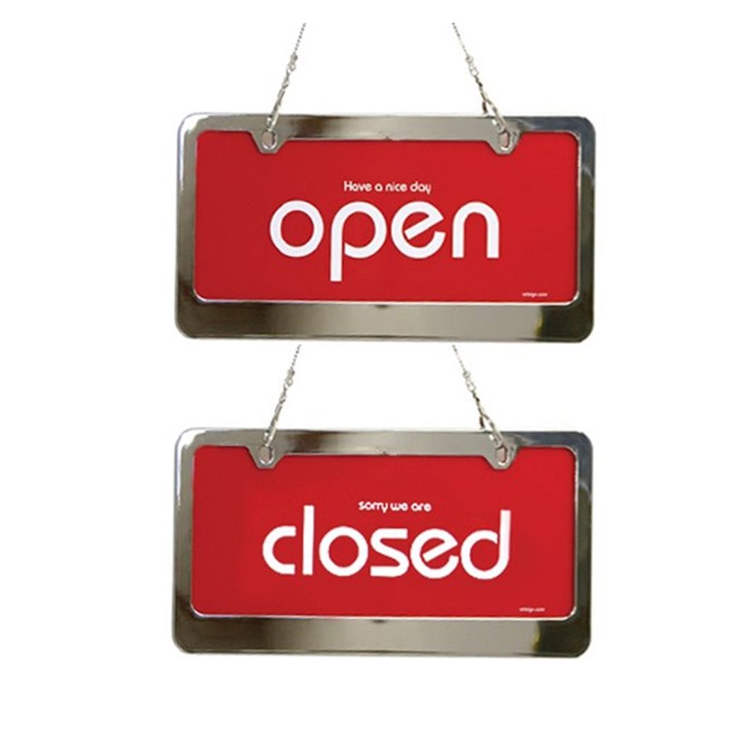 OPEN/CLOSED(스텐/빨강)